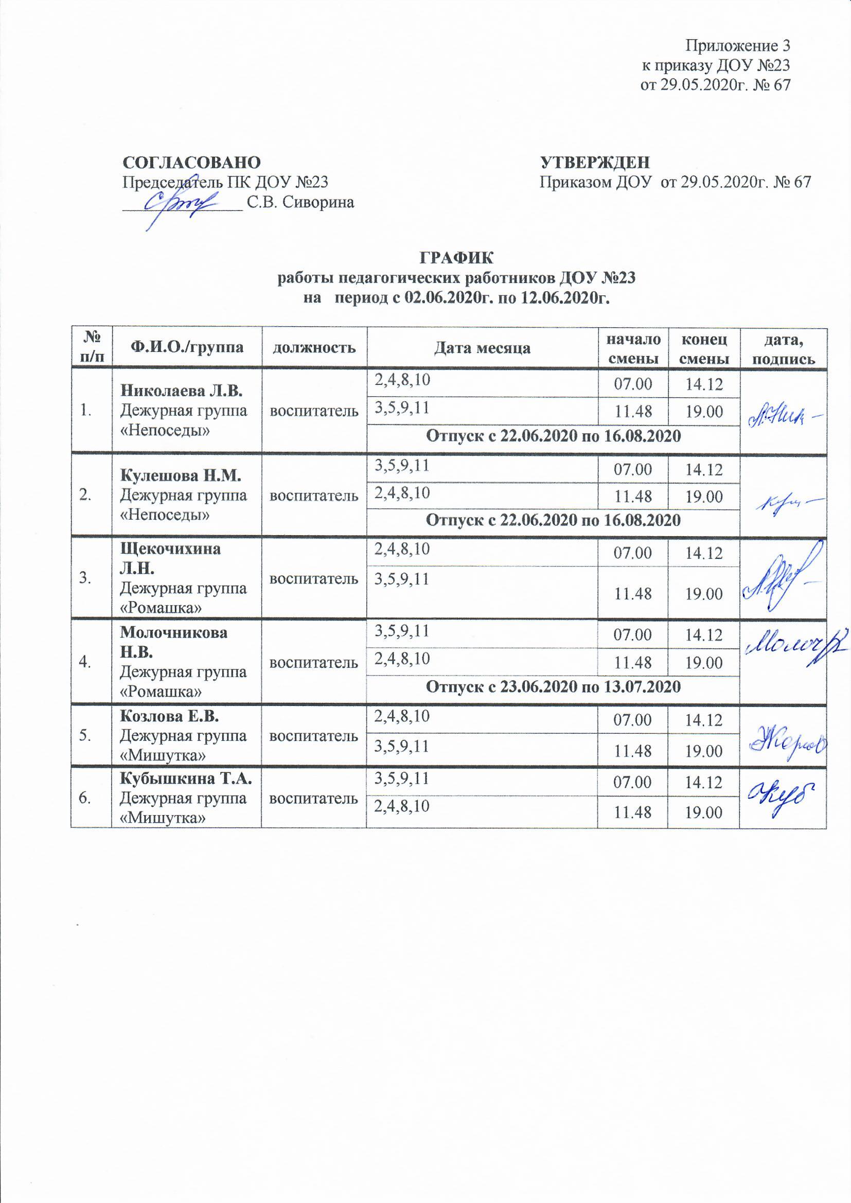 Работа ДОУ в период сохранения риска распространения COVID-2019